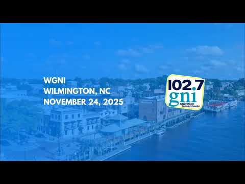 WGNI Wilmington, NC (102.7 GNI) | Hourly Station ID | November 24, 2025