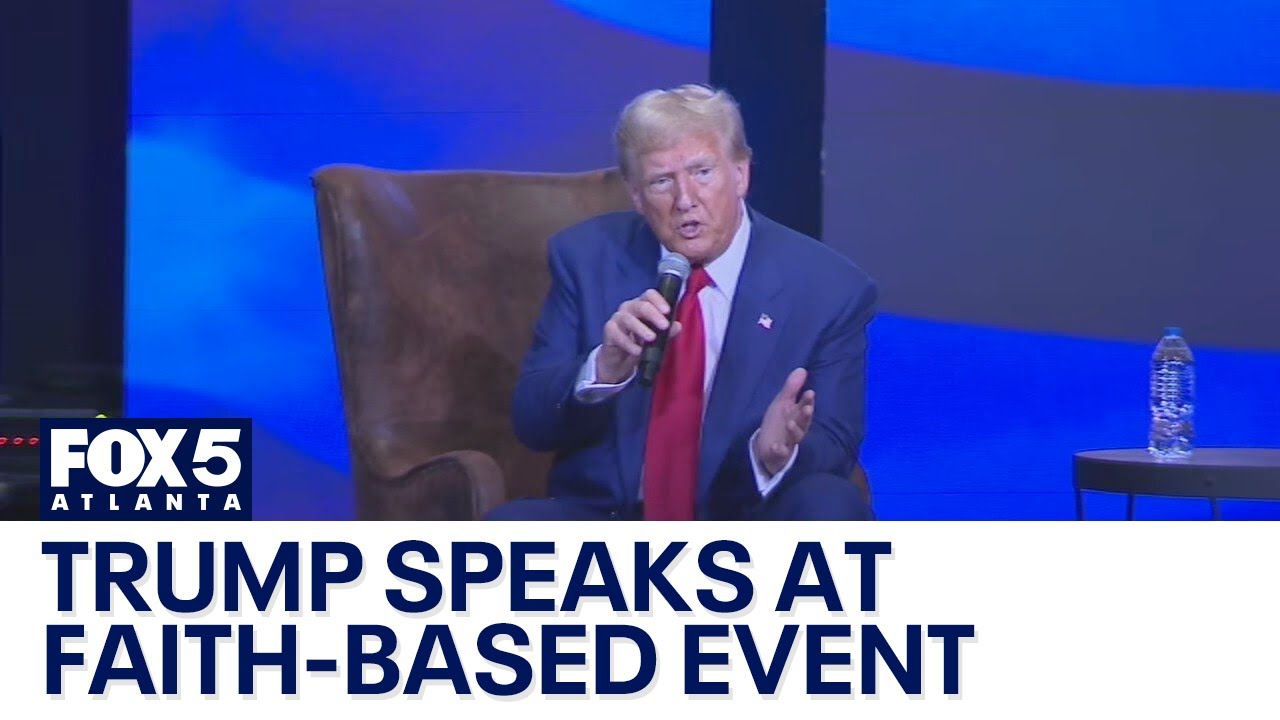 Trump holds faith-based townhall in Zebulon | FOX 5 News