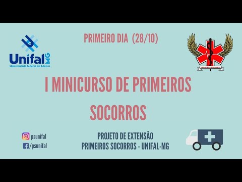 I Minicurso de Primeiros Socorros