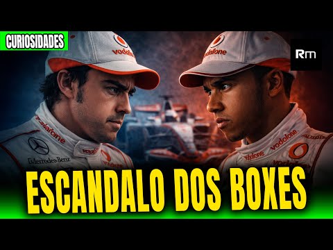 THE SCANDAL BETWEEN HAMILTON AND ALONSO AT THE 2007 HUNGARY GP