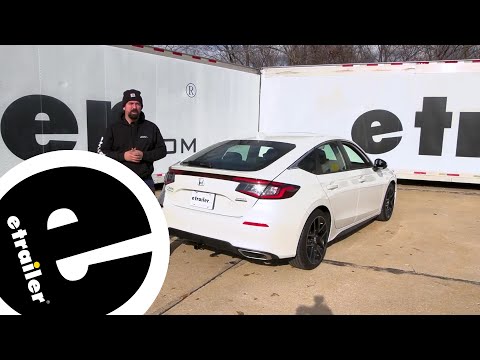 etrailer | Install: Curt Trailer Hitch Receiver on a 2022 Honda Civic