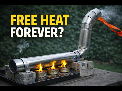 Simple DIY Emergency Heat for Power Outages - No Electricity Heater -