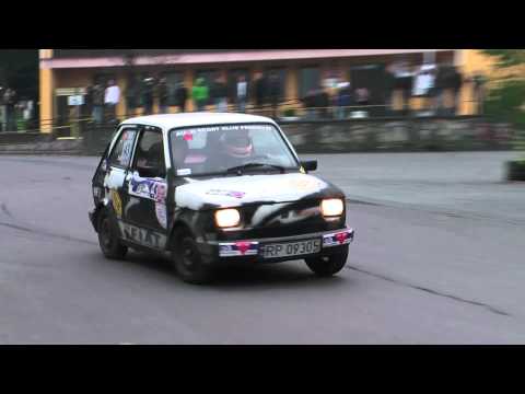 Dariusz Łaba - Fiat 126p - Rynek KJS Rajd Bircza 2010-10-17