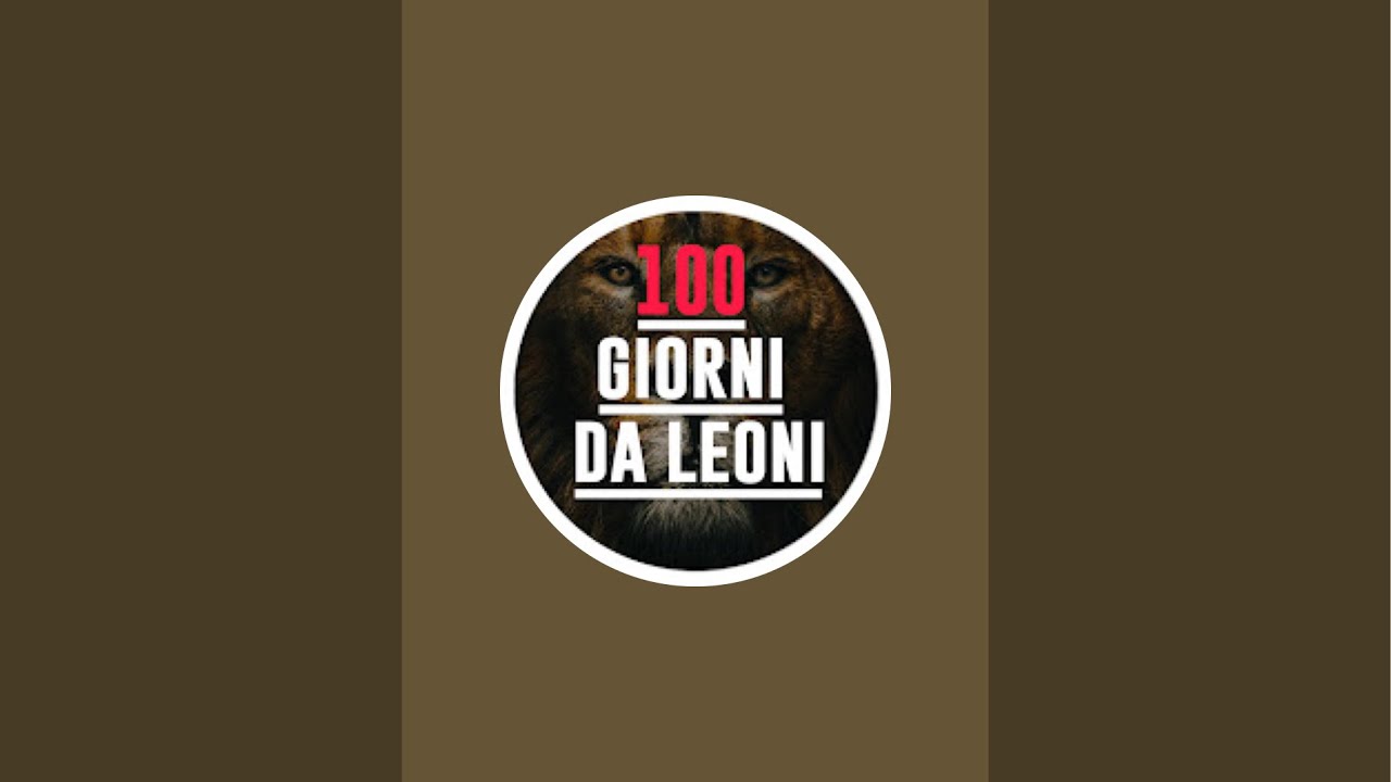 100 Giorni da Leoni sta trasmettendo dal vivo.