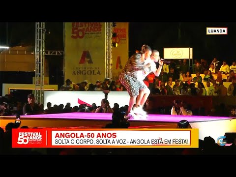 SHOW ANGOLA 50ª ANOS  DE INDEPENDÊNCIA  (BAÍA DE LUANDA)