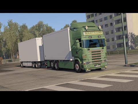 [ETS2] Euro Truck Simulator 2 1.33 - Beyond the Baltic Sea - Scania 4 Series Tandem