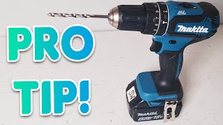 How To Swap The Drill Bit On A Makita Drill (PRO Tip!)
