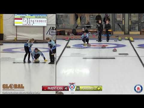 Rebecca Morrison vs. Lisa Parent - Draw 5 - Curling Stadium Alberta Curling Series #3