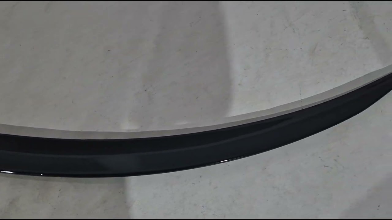 Спойлер DPT (Coupe, чорний глянець) Video 1