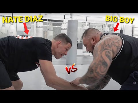 JIU JITSU With NATE DIAZ And BIG BOY
