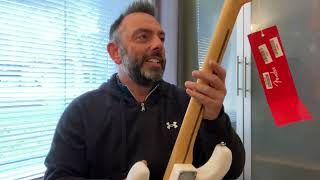 Video thumbnail for Unboxing quick review Fender Player Stratocaster, worth 5 times the cost of a Squier Bullet? by The Novice Noise Maker