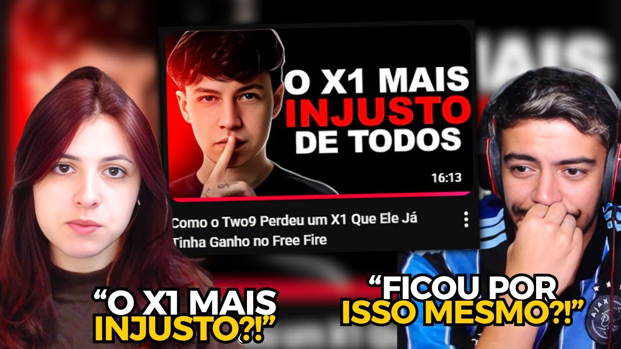 Como o Two9 Perdeu um X1 Que Ele Já Tinha Ganho no Free Fire | REACT