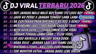 Download lagu DJ TIKTOK TERBARU 2026🎵DJ BOY JANGAN MALU MALU BOY KAMU ITU LUCU BOY🎵DJ JANGAN TUNGGU LAMA LAMA mp3