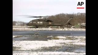 Germany - US Helicopters Depart For Bosnia