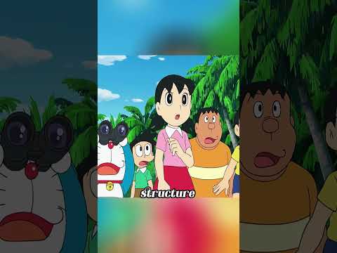 When Nobita was fishing inside his room,he accidentally caught a strange stone. #doraemon #animation