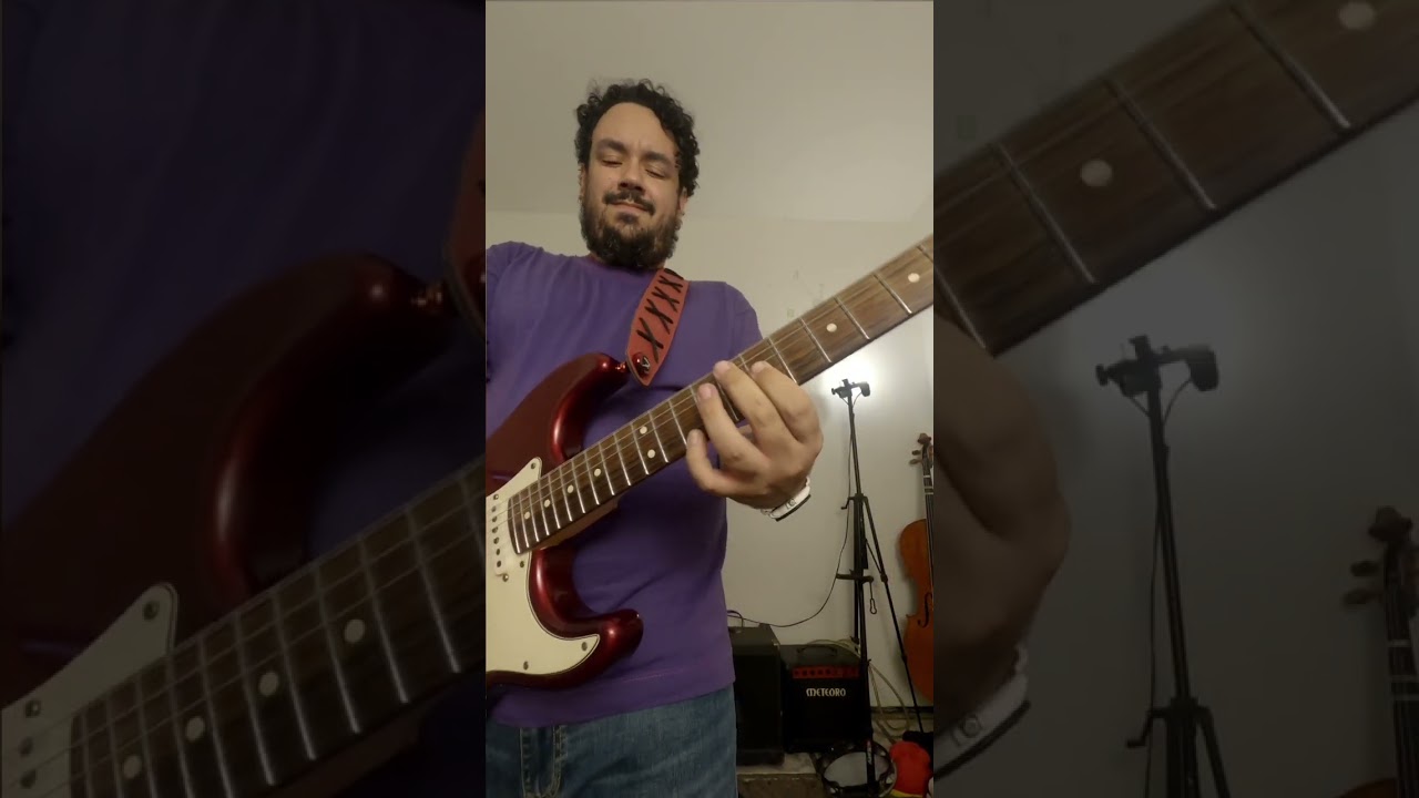 Valse d'Amélie on electric guitar