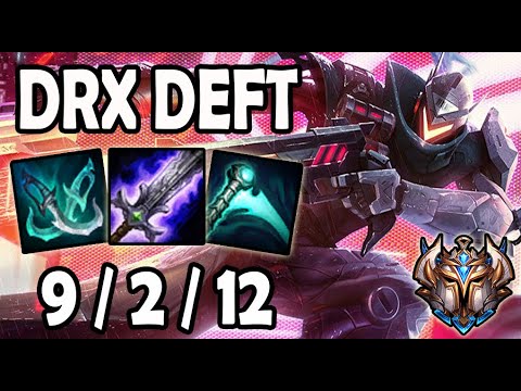 Deft LUCIAN vs EZREAL ADC - Lol Korea Ranked