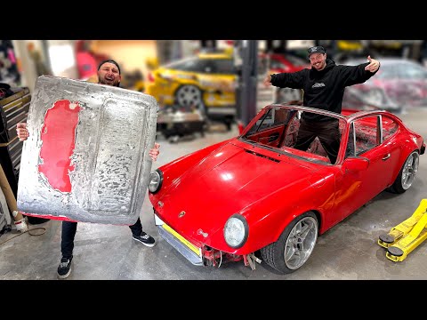 I had to CUT THE ROOF off my PORSCHE 911…