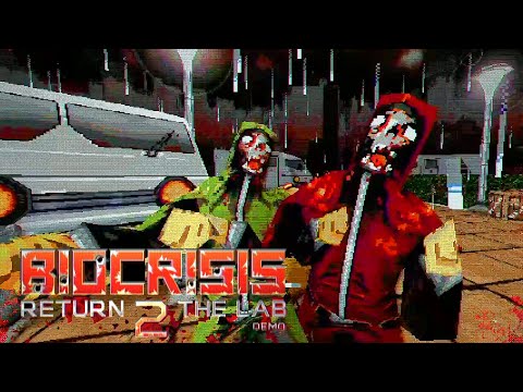 BioCrisis: Return 2 the Lab Demo - Indie On-Rails Shooter Horror Game (No Commentary)