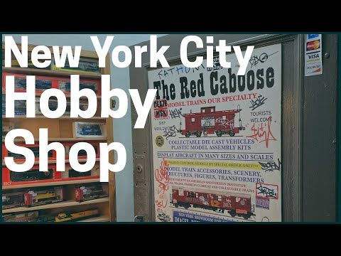 Hobby Shop Tour In New York City | The Red Caboose | Unique Walkthrough | Model Railroad