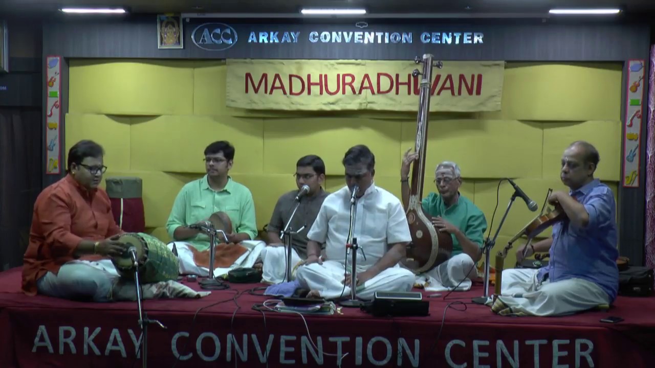 Madhuradhwani -Monthly Concert-A S Murali Vocal