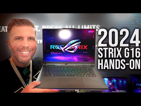 video - Asus Strix G16, i9-14900HX, RTX 4060, 16-32 GB DDR5-5600, 1 TB SSD, QHD+ 240 hz 100% DCI-P3