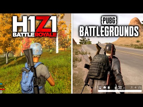 H1Z1 Battle Royale vs. PUBG Battlegrounds Comparison. Which One is Best?