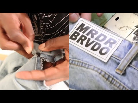 Making Jeans With Ev Bravado (Behind-The-Scenes)