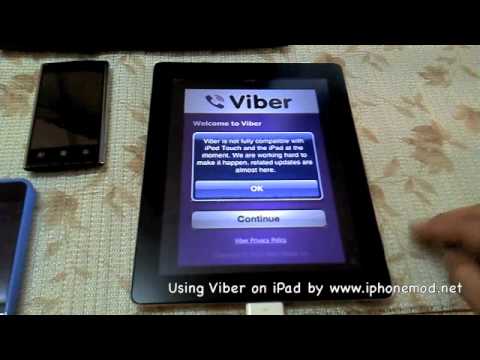 comment installer viber sur ipad