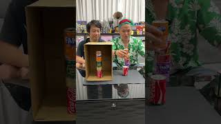 箱の中の順番ピッタリ当たるのかで奇跡起きた🥫🍹