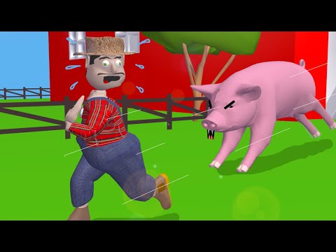 JUCA PAÇOCA and the PIGS, 3D ANIMATION