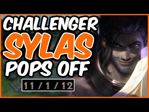 CHALLENGER SYLAS POPS OFF! - 23 KDA - League of Legends