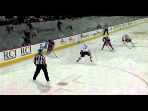 Andrei Kostitsyn Goal - January 17th, 2011 - Flames vs Canadiens