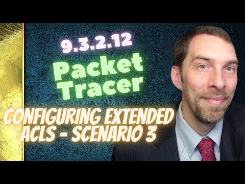 9.3.2.12 Configuring Extended ACLs - Scenario 3