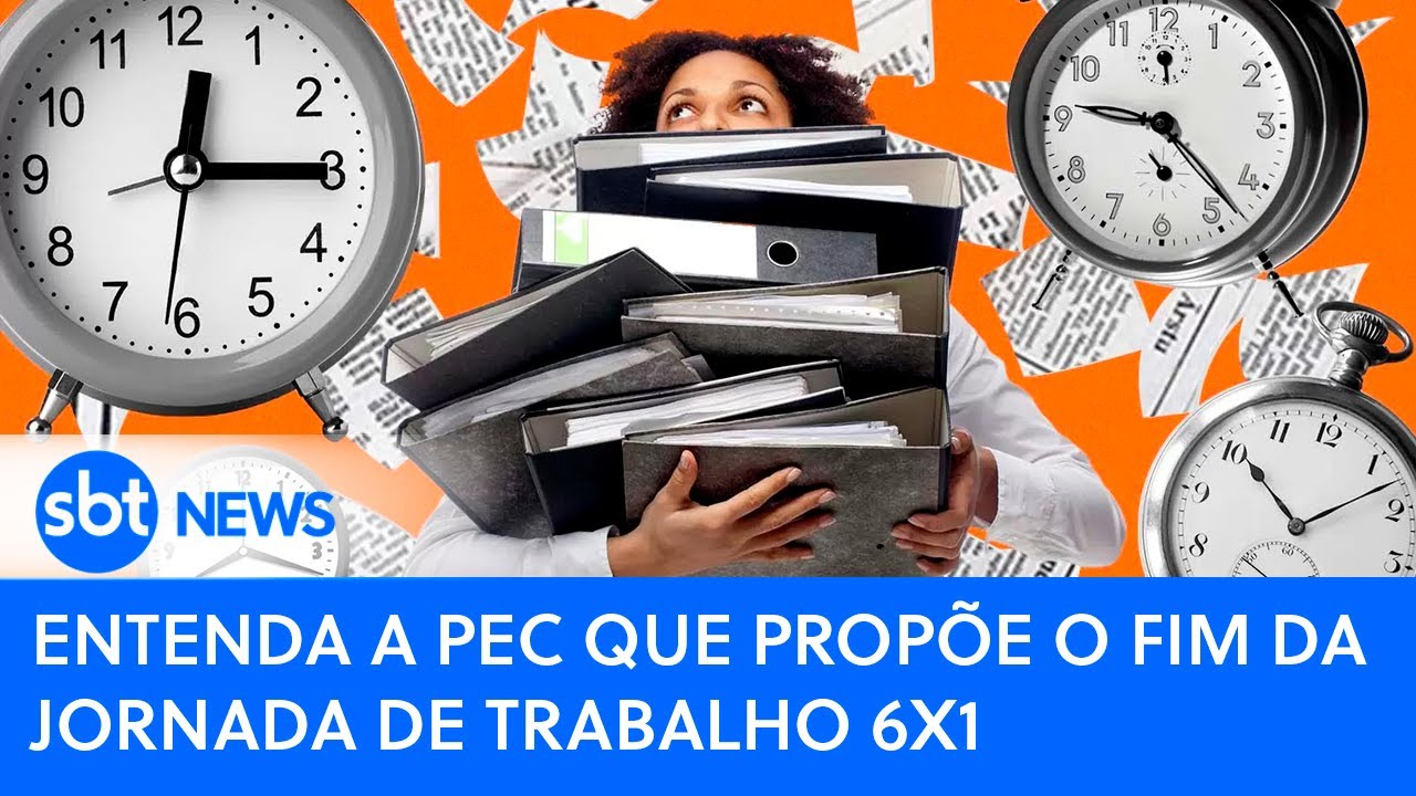 Entenda a PEC que propõe o fim da jornada de trabalho 6x1 | SBT News