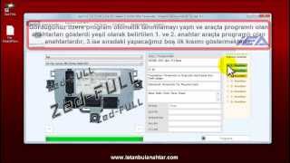 Zed-FULL Bilgisayar Yazılımı ile Fiat Delphi 93C66 TS48 Direk Çalıştıran Anahtar Programlama İşlemi