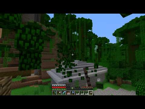 Let's Play Minecraft #180 [Deutsch] [HD] -  BAUM FÄLLT! Ahh HILFE *PLATSCH*