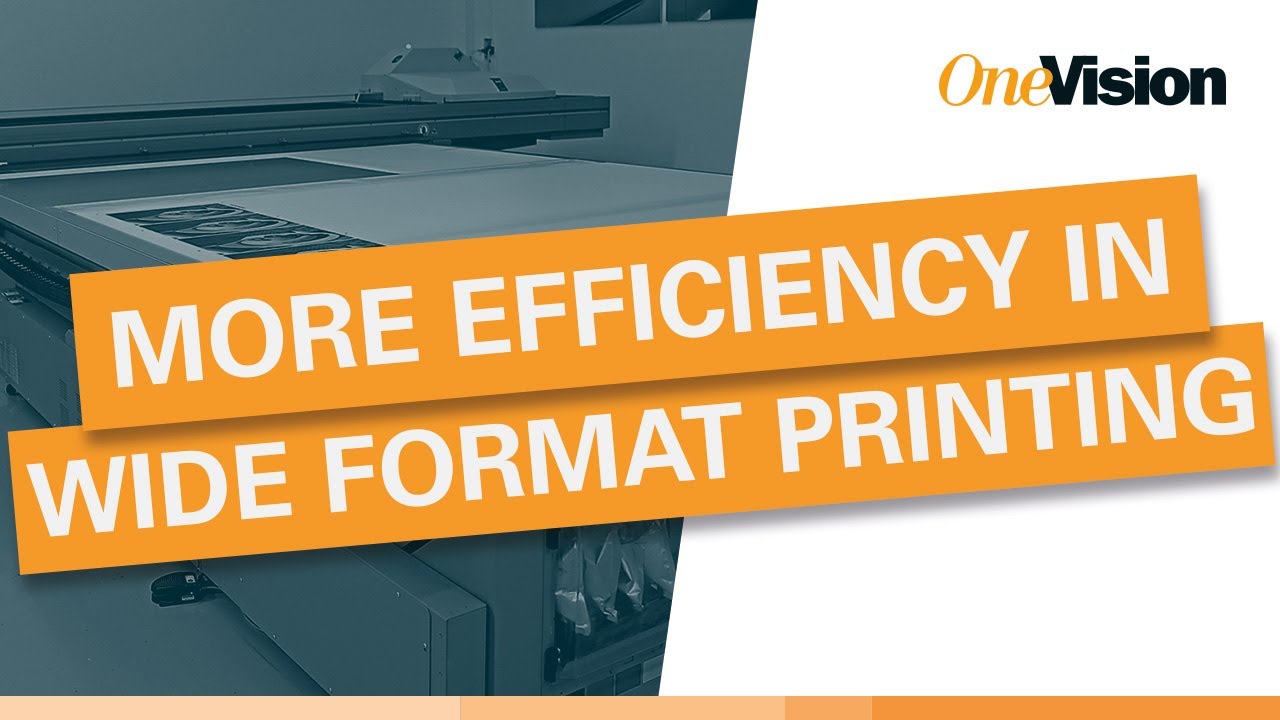 How to increase efficiency in wide format printing with prepress automation software incl. nesting
