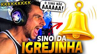 SUPER XANDÃO SENDO ATORMENTADO PELO SINO DA IGREJINHA! KKKKKK