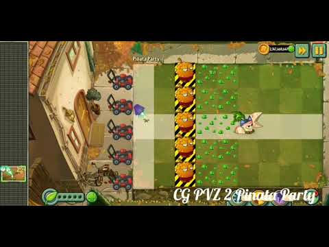 Pinata Party PVZ 2 Low Vs Mastery Levels