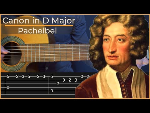 Canon in D Major - Pachelbel (Simple Guitar Tab)