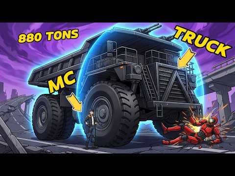Everyone's Car Became a Mech, So He Bought an 880-Ton Mining Truck Before Doomsday!