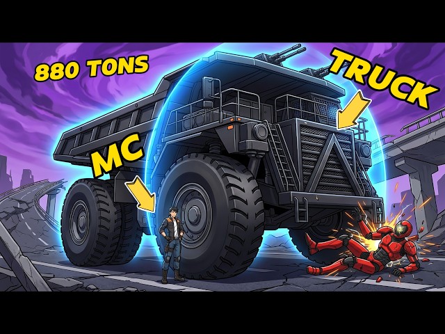 Everyone's Car Became a Mech, So He Bought an 880-Ton Mining Truck Before Doomsday! SDDEFAULT Thumbnail