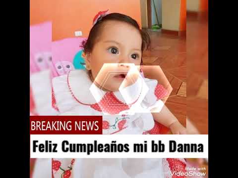 feliz cumpleaños Danna josabeth