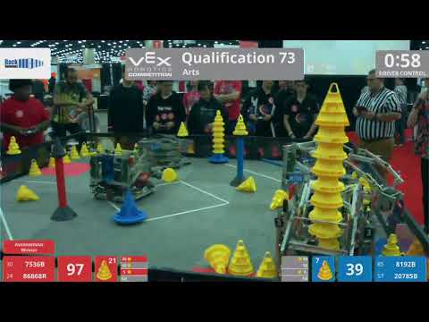 2018 VRC Arts Q73 - 7536B 86868R vs 8192B 20785B - 140 to 66