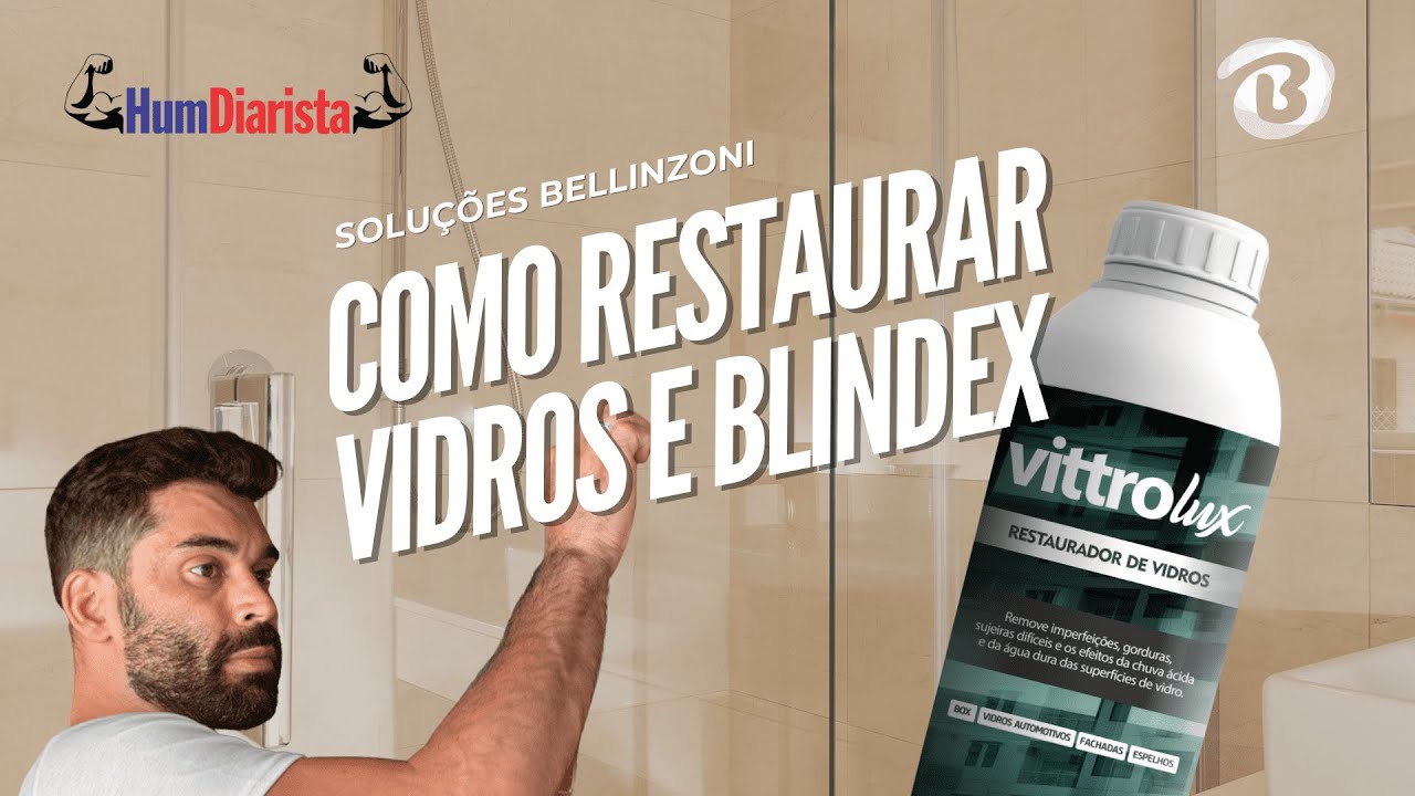 Box de vidro com arranhões Use esse PRODUTO para remover!