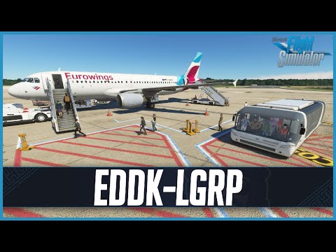 MSFS LIVE | Real World Eurowings OPS | Fenix v2 | Cologne to Rhodes