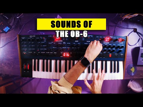 Dave Smith Instruments OB-6 Desktop 6-Voice Polyphonic Synthesizer 2017 - Present - Black image 19