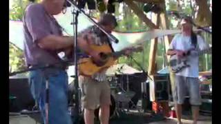At FloydFest's garden stage, Blue Mule plays "Midnight Moonlight"