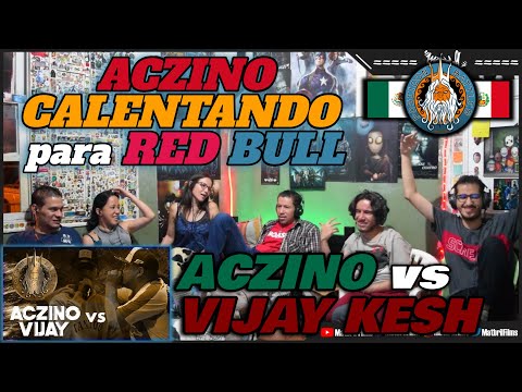 🔴COLOMBIANOS REACCIONAN a ACZINO vs VIJAY KESH - ACZINO  CALIENTA para RED BULL [POSEIDON BATTLES]